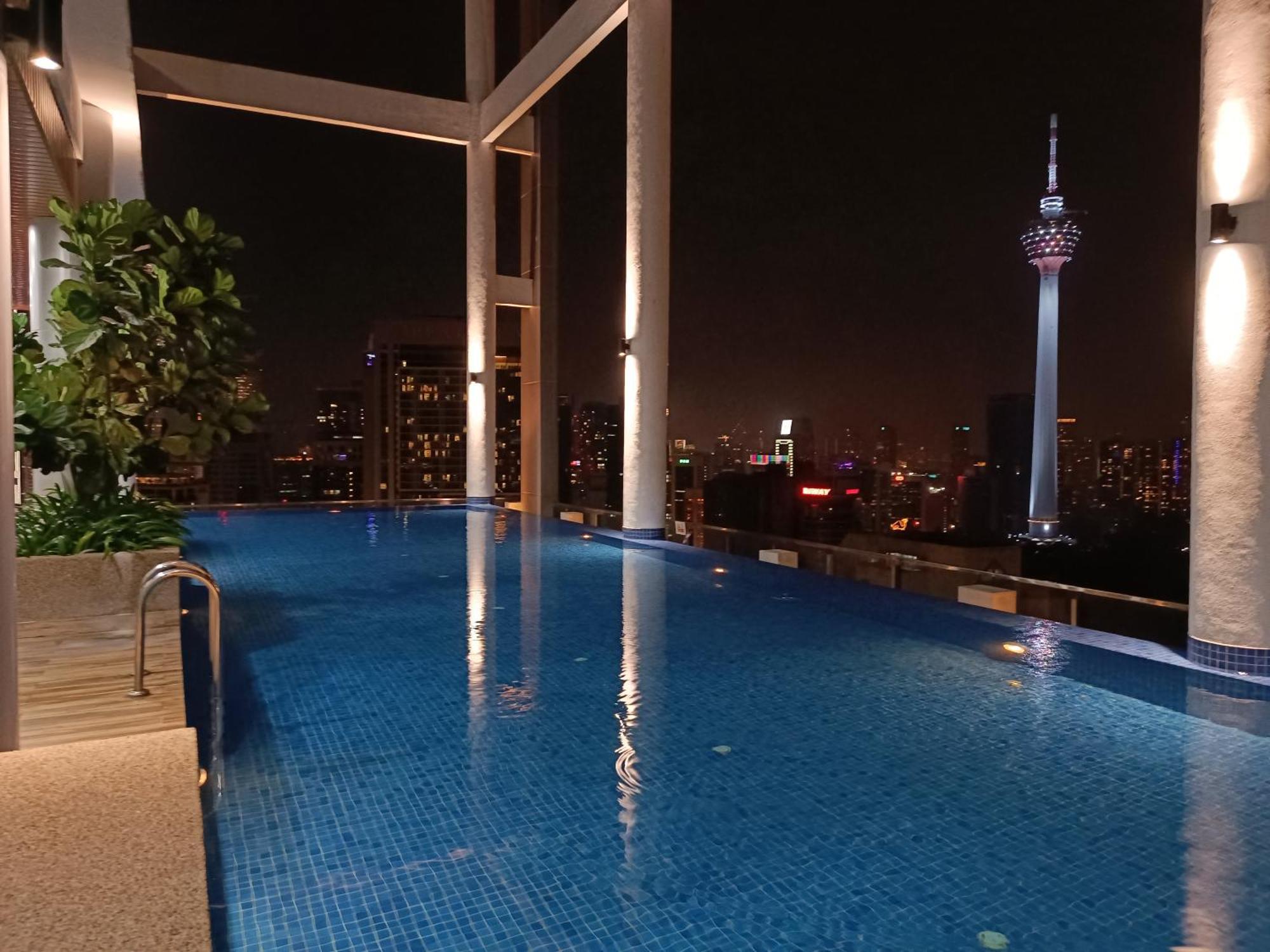Apartament Cl 30A Super Kl View Infinity Pool Klcc Kuala Lumpur Zewnętrze zdjęcie